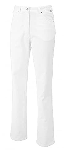 BP 1662-686-21-42n Jeans für Frauen, Stretch-Stoff, 230,00 g/m² Stoffmischung mit Stretch, weiß, 42n