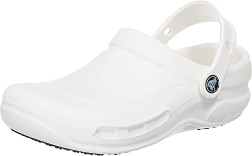 Crocs Unisex Bistro Clog, Weiß, 39/40 EU