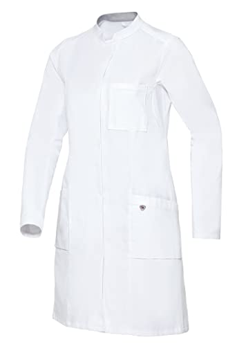 BP 1752-130-0021-36n Arztkittel für Frauen, Langarm, Arm-Lift-System, 205,00 g/m² Reine Baumwolle, weiß, 36n
