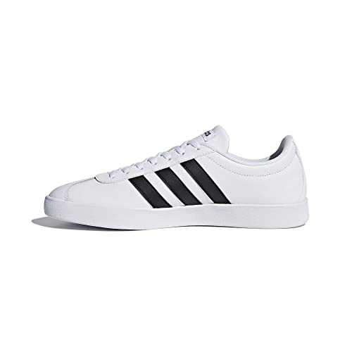 adidas Herren VL Court 2.0 Fitnessschuhe, Weiß Ftwbla Negbas 000, 43 1/3 EU
