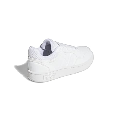adidas Unisex Kinder Hoops Sneakers, Ftwr White/Ftwr White/Ftwr White, 36 2/3 EU