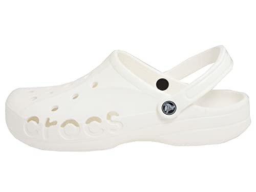 Crocs Unisex Baya Clog, White, 38/39 EU