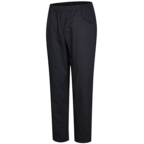 MISEMIYA - Arbeitshosen Unisex ELASTISCHE Taille UNIFORM KLINIK Krankenhaus Reinigung TIERARZT Gesundheit GASTGEWERBE - Ref.8312 - Medium, Schwarz 21