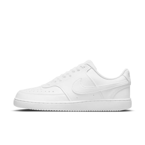 Nike Herren Court Vision Low Schuhe, Weiß, 44 EU