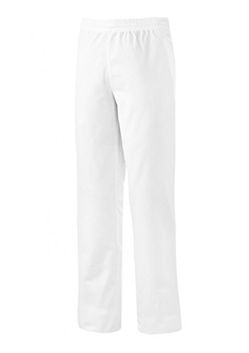 BP 1645-400-21-Ml Unisex-Hose, mit Gummizug in der Taille, 215,00 g/m² Stoffmischung, weiß, Ml