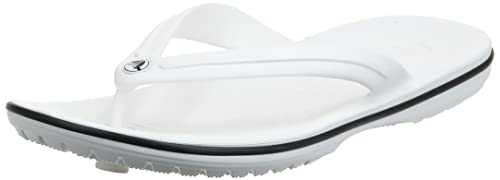 Crocs Unisex Crocband Flip Flip Flops, Weiß, 43/44 EU