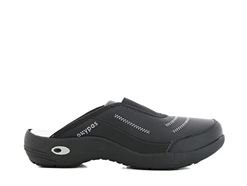 Oxypas Unisex-Adult Jana Clogs Black 4 UK, 38 EU