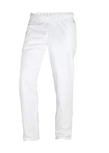 BP 1645-485-21-Ll Unisex-Hose, mit Gummizug in der Taille, 215,00 g/m² Stoffmischung, weiß ,Ll