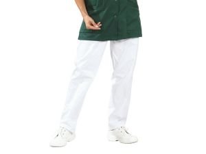 Planam Damen Bundhose Größe 38, reinweiß, 1647038