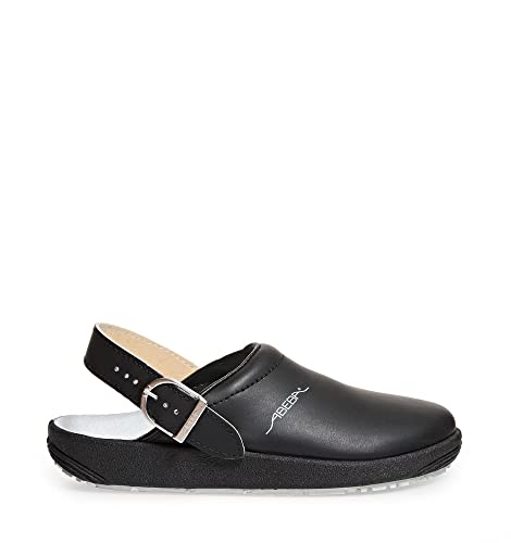 Abeba Berufsschuh-Clog Unisex Erwachsene 9252 tools, Schwarz, 40 EU