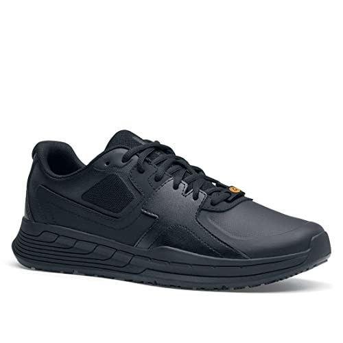 Shoes for Crews Arbeitsschuhe Condor II Unisex – Bequeme, robuste Berufsschuhe mit rutschhemmender Sohle, weiches Leder, Spritzwasserschutz, OB E SRC ESD – Damen & Herren