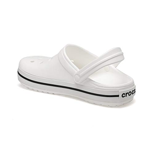 crocs Unisex-Erwachsene Crocband U Clogs, White (White), 41/42 EU