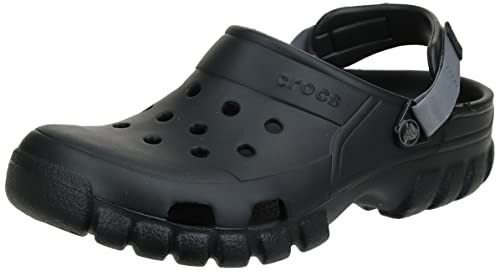 Crocs Offroad Sport Clog, Unisex - Erwachsene Clogs, Schwarz (Black/Graphite), 43/44 EU