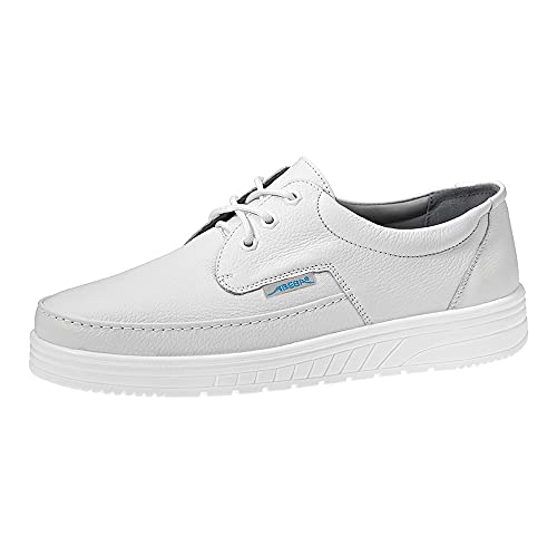 ABEBA 2600-41 Berufsschuh AIR CUSHION - Halbschuh - Genarbtes Leder - Antistatisch - Größe: 41 - Farbe: Weiß