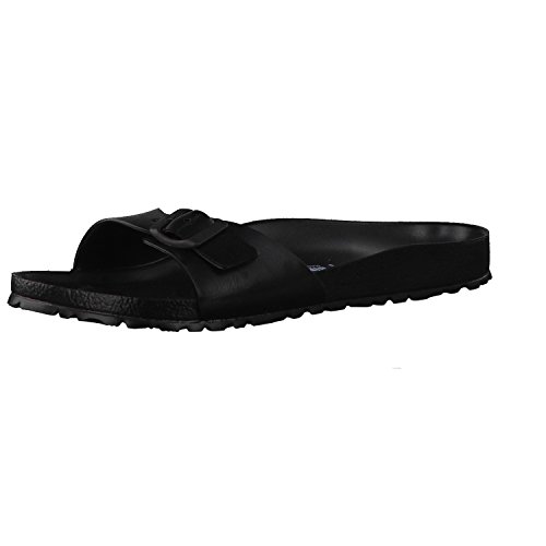 BIRKENSTOCK Madrid EVA, Damen Pantoletten, 39 EU, Schwarz Black