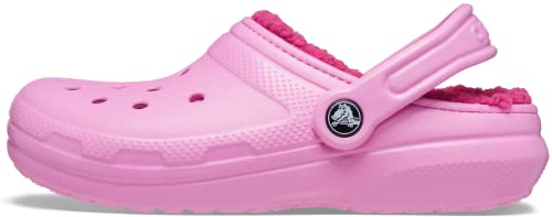 Crocs Kids' Classic Lined Clog 37-38 EU Taffy Pink