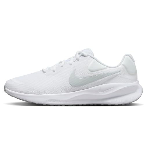 Nike Herren Revolution 7 Laufschuh, Weiß Reines Platinweiß, 44 EU