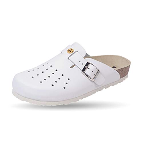 Weeger-ESD Antistatik Clog Weiss perf. Gr. 43