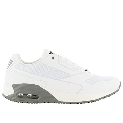 oxypas elas3901lgr ELA SRC Arbeiten Sneaker,White with Grey,39 EU