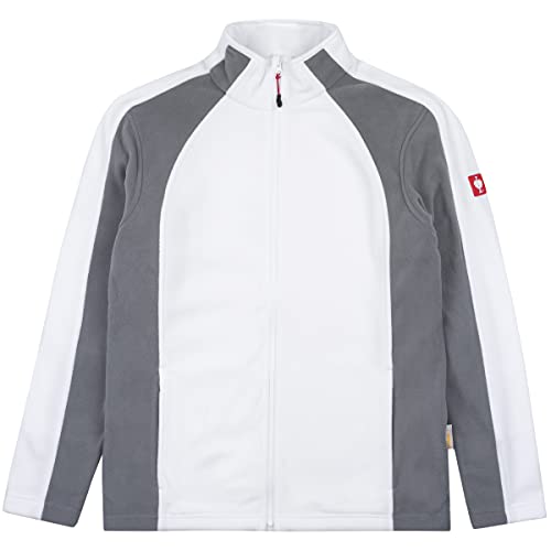Engelbert Strauss Herren Fleecejacke Microfleece dryplexx, Farbe:weiß, Größe:M