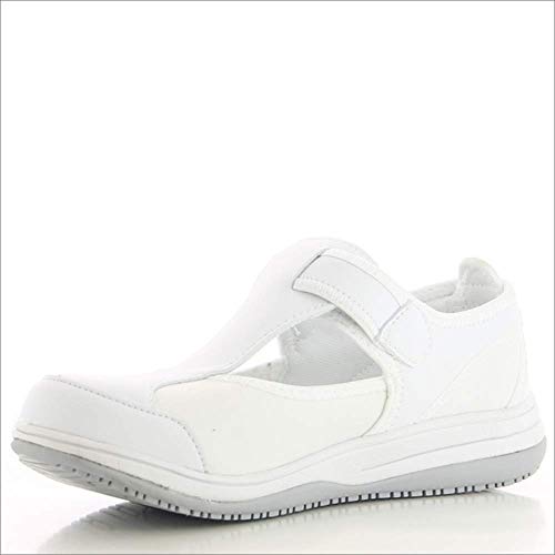 Oxypas Damen Candy Sicherheitsschuhe, White, 39 EU