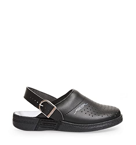 Abeba Berufsschuh-Clog Unisex Abeba Clog 77030 tools, Schwarz, 41 EU
