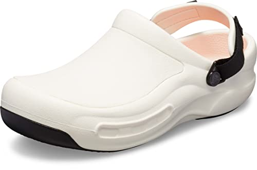 Crocs Unisex Bistro Pro LiteRide Clog Holzschuh, White, 39/40 EU