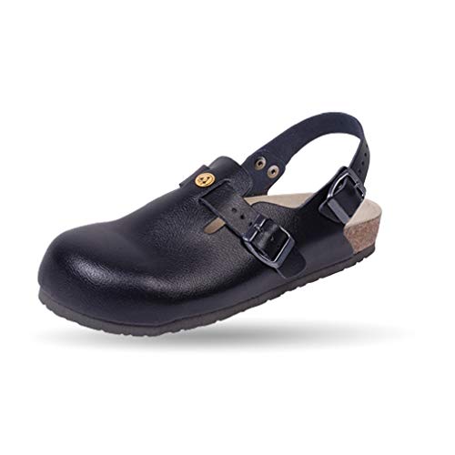 Weeger-ESD Antistatik Clog m.Stahlkappe schwarz Gr. 38