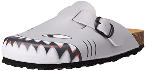 Lico BIOLINE CLOG HAI Jungen Clogs, Grau, 36 EU