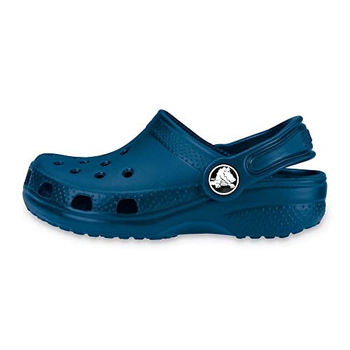 Crocs unisex-child Classic Clog Clog, Navy/Navy, 30/31 EU