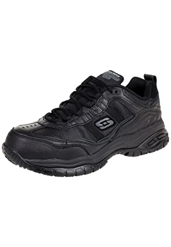 Skechers Herren Soft Stride Grinnel Sicherheitsschuh, Schwarz, 43 EU