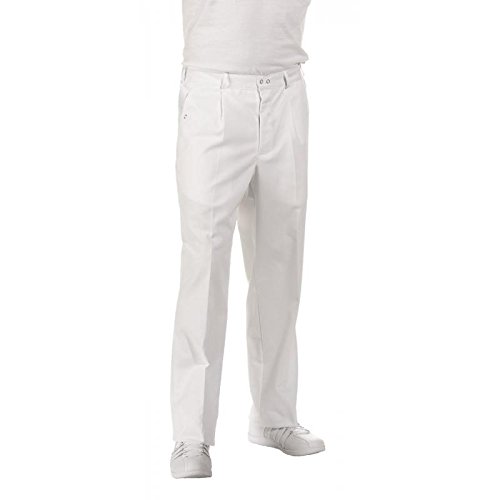 Leiber Herrenhose weiss Größe 50