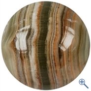 Calcit - Aragonit Joya Wechselkugel klein fr Joya-Stifte - Massageroller - Massagestift - Reiki - Tantra