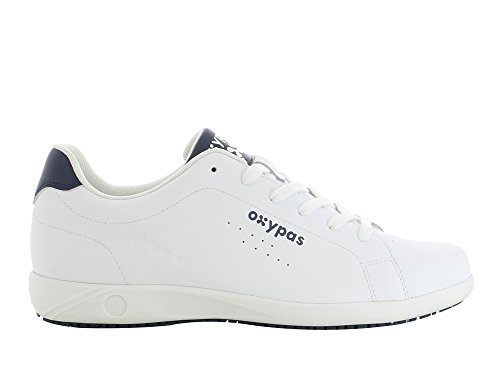 Oxypas Evan Herren Arbeits- und Sicherheitsschuhe | Sneaker, Farbe: weiß, Größe: 39