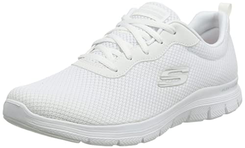 Skechers Damen Flex Appeal 4.0 Brilliant View Sneaker, Weiß Wei Gr N, 40 EU