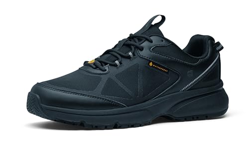 Shoes for Crews Schuhe BELTRA – Rutschhemmder Schuh mit Stolperschutz, wasserabweisend, atmungsaktiv, Mesh und Leder, O2 ESD – für Damen und Herren