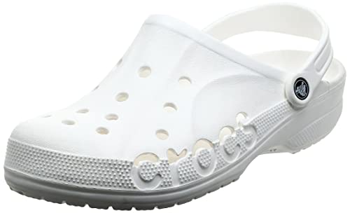Crocs Unisex Baya Clog, White, 39/40 EU