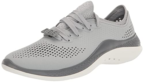 Crocs Damen Literide 360 Pacer Sneaker, Hellgrau/Schiefergrau, 39 EU