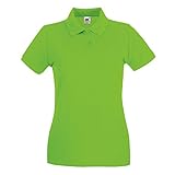 Fruit of the Loom Premium Polo Lady-Fit - Farbe: Lime - Größe: M