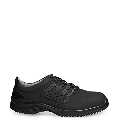 ABEBA 1765 UNI6 Niedriger Schuh, S3, SRC, Schwarz, Größe 35