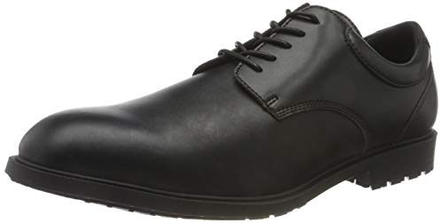 Shoes for Crews Cambridge III – Bequeme Berufsschuhe aus Leder, gepolsterte Einlegesohlen, Rutschhemmende Laufsohle, klassischer Stil für Büro, OB E SR – für Herren