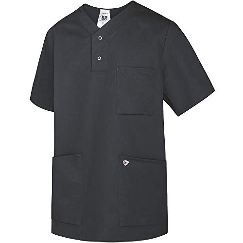 BP 1741-435-56-XL Unisex Einschlupf-Kasack, 1/2 Ärmel, V-Ausschnitt mit Arm-Lift-System, 180,00 g/m² Stoffmischung, anthrazit, XL