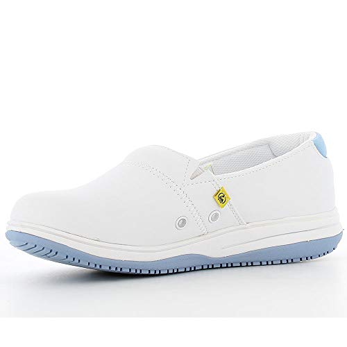 Oxypas Suzy, Damen Sicherheitsschuhe, Weiß (lbl), 37 EU