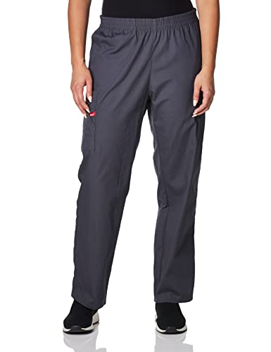 Dickies EDS Signature Damen-Schlupfhose, natürliche Leibhöhe, konisches Bein, 86106, Zinnfarben, S