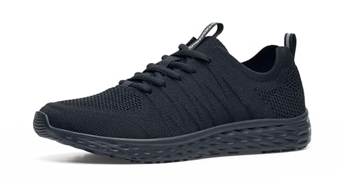 Shoes for Crews Everlight, Schuhe Damen Federleicht mit Rutschfester Außensohle, Wasserabweisende Damen Sneaker mit Stolperschutz