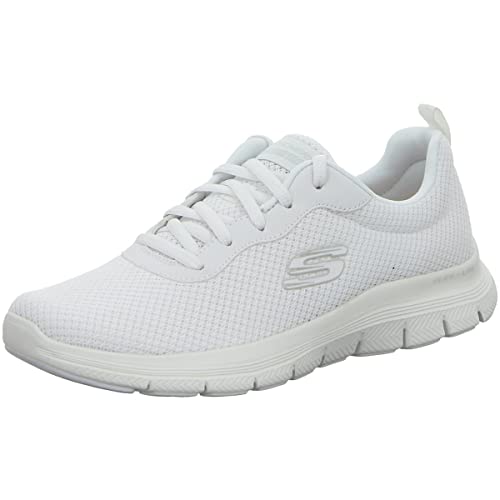 Skechers Damen Flex Appeal 4.0 Brilliant View Sneaker, Weiß Wei Gr N, 40 EU