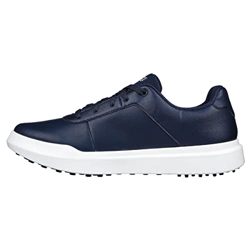 Skechers Herren Go Golf Drive 5 wasserdichte Schuhe - Marine/Weiß - UK 10.5