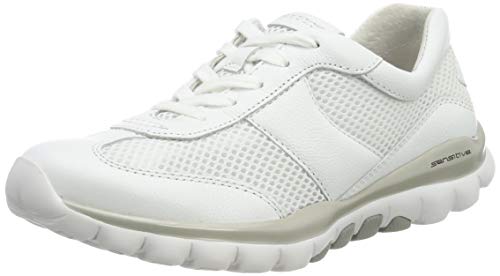 Gabor Shoes Damen Rollingsoft Sneaker, Weiß (Weiss 50), 38.5 EU