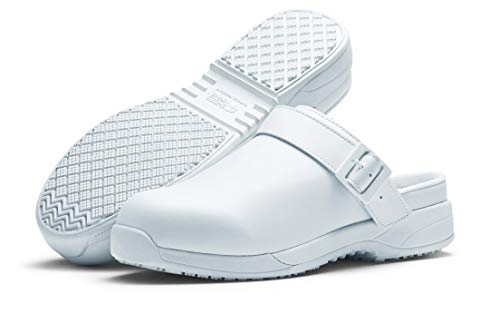 Shoes For Crews Schuhe Triston – Bequeme, Wasserabweisende, Rutschhemmende Clogs für Schichtarbeit, Medizin- und Küchenpersonal, OB SR – Damen & Herren