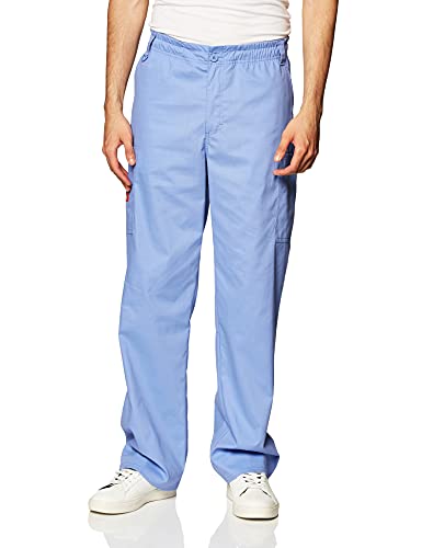 Dickies Herren Signature Elastische Taille Scrubs Hose, Blau (Ceil Blue), Mittel